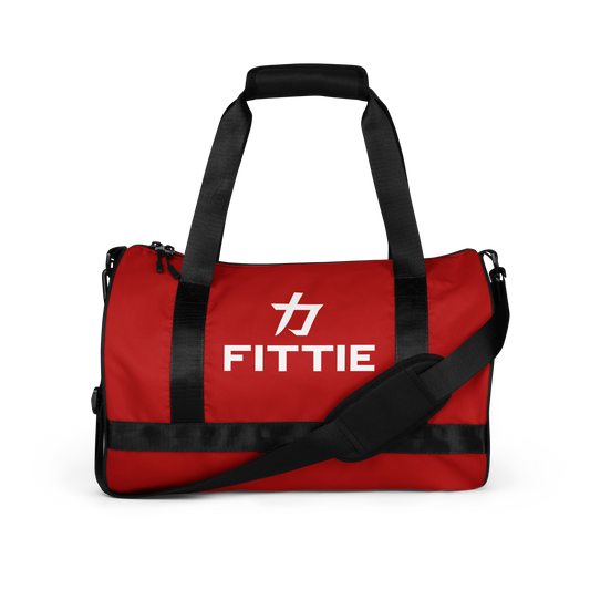 Fittie gym bag (Red/White)