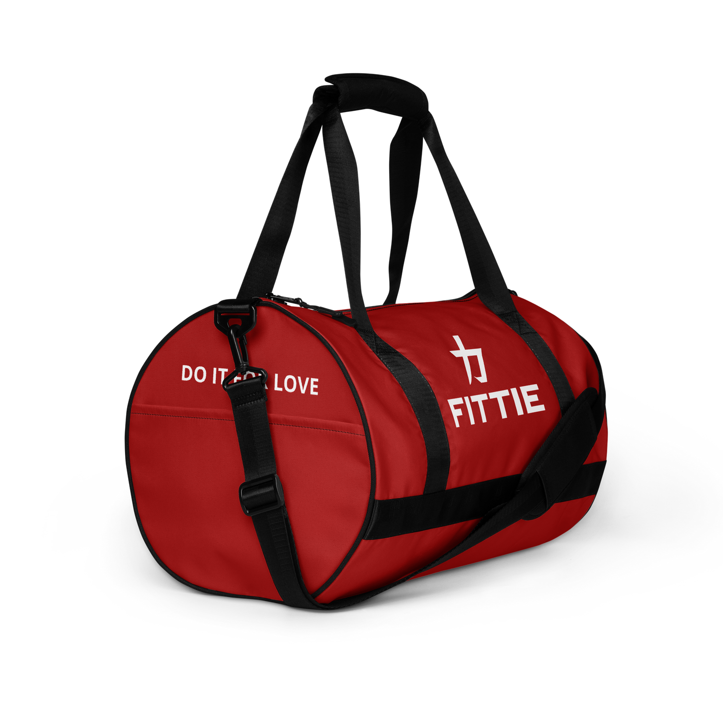 Fittie gym bag (Red/White)