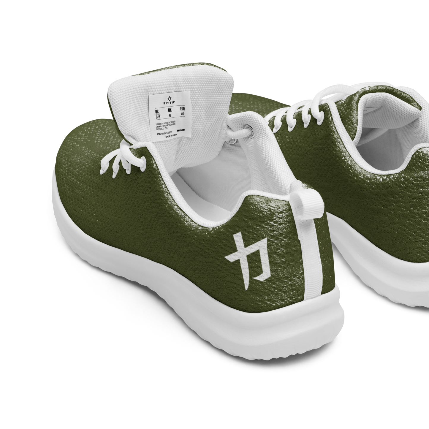 Men’s Fitties (Classic - Army Green/White)