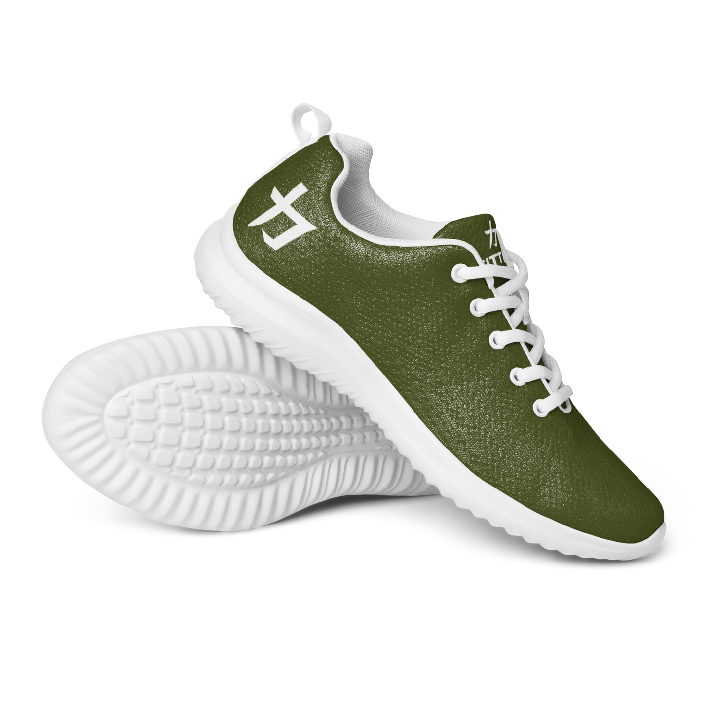 Men’s Fitties (Classic - Army Green/White)