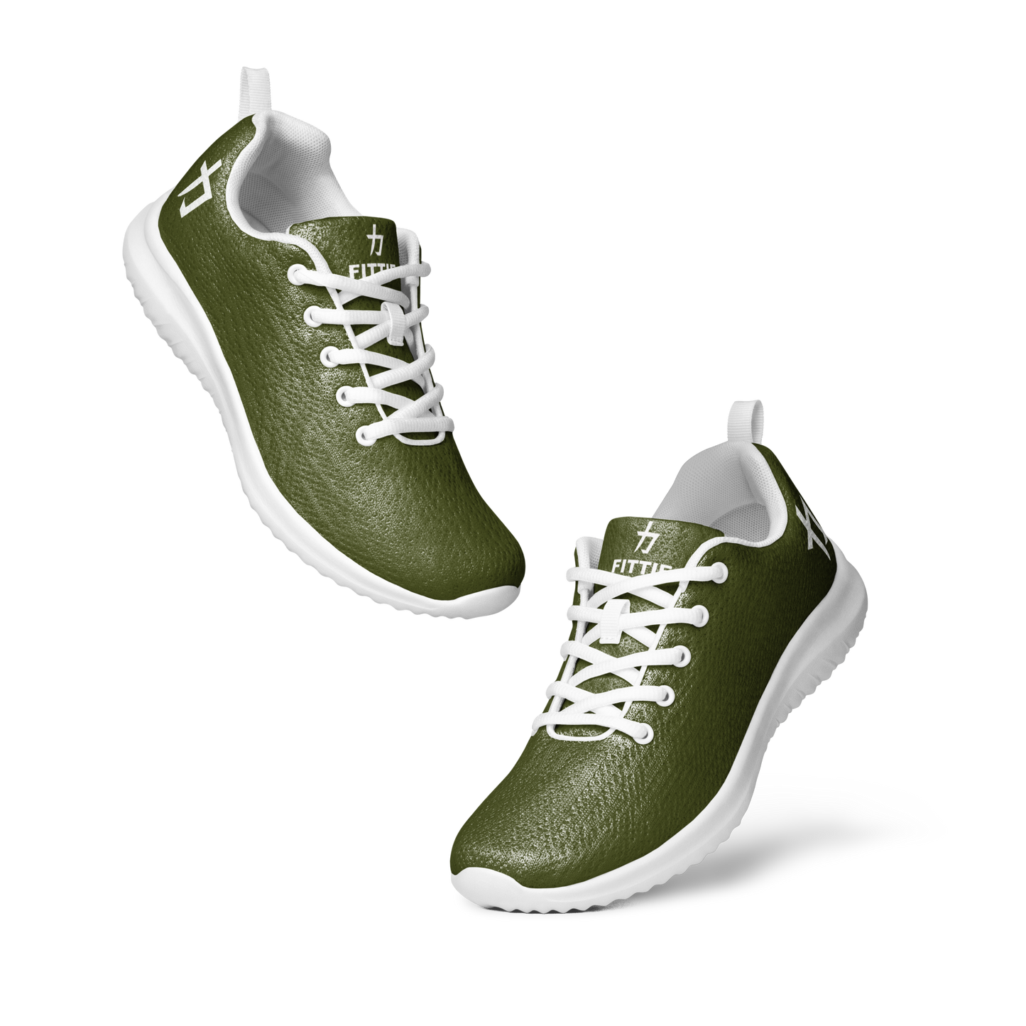 Men’s Fitties (Classic - Army Green/White)