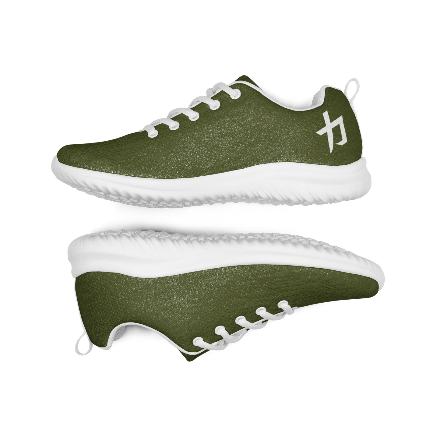 Men’s Fitties (Classic - Army Green/White)