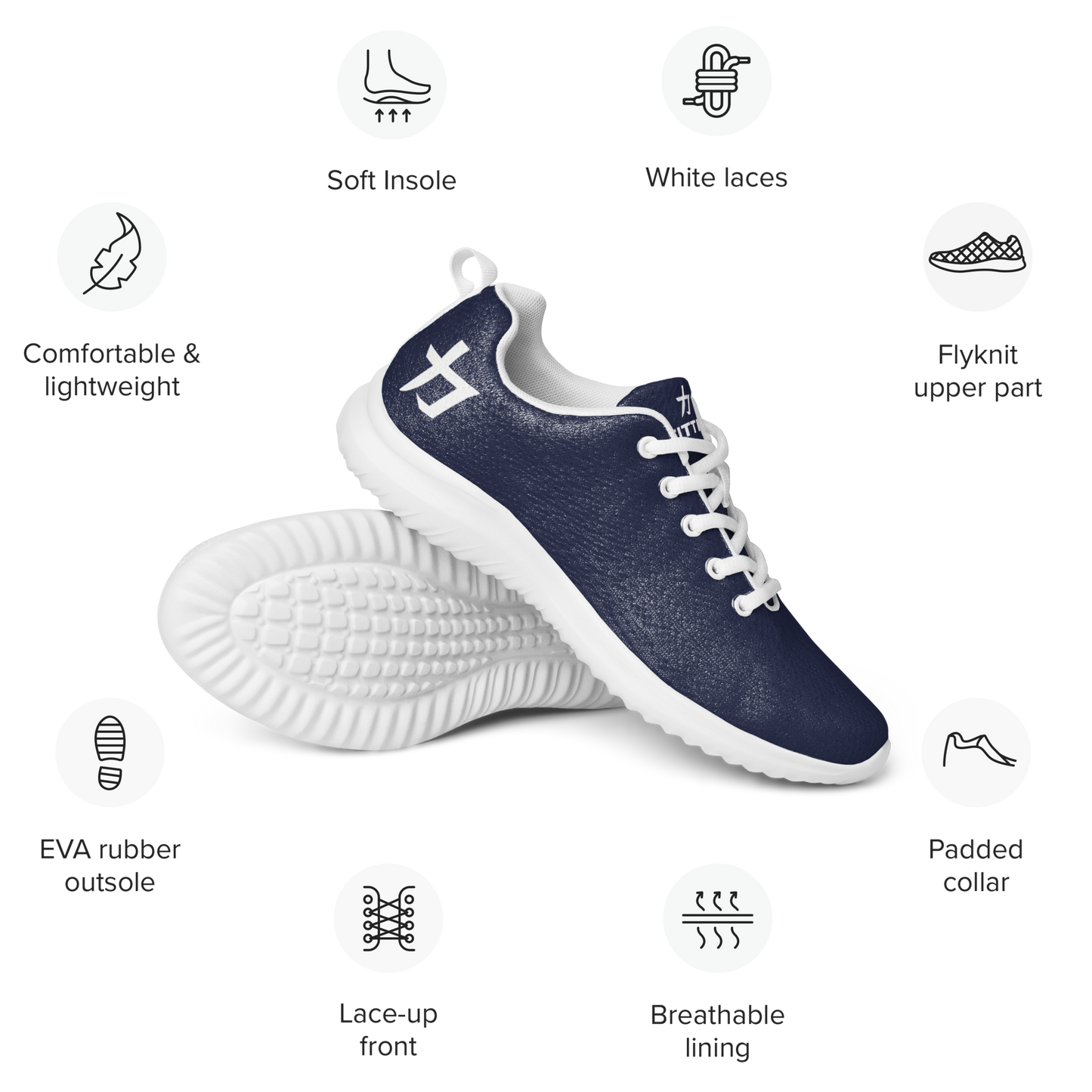 Men’s Fitties (Classic - Navy Blue/White)